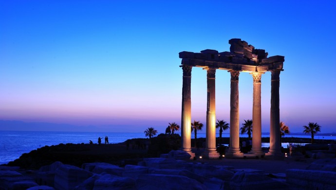 سيدا الآثرية في انطاليا - طبيعة ساحرة وتاريخ عريق